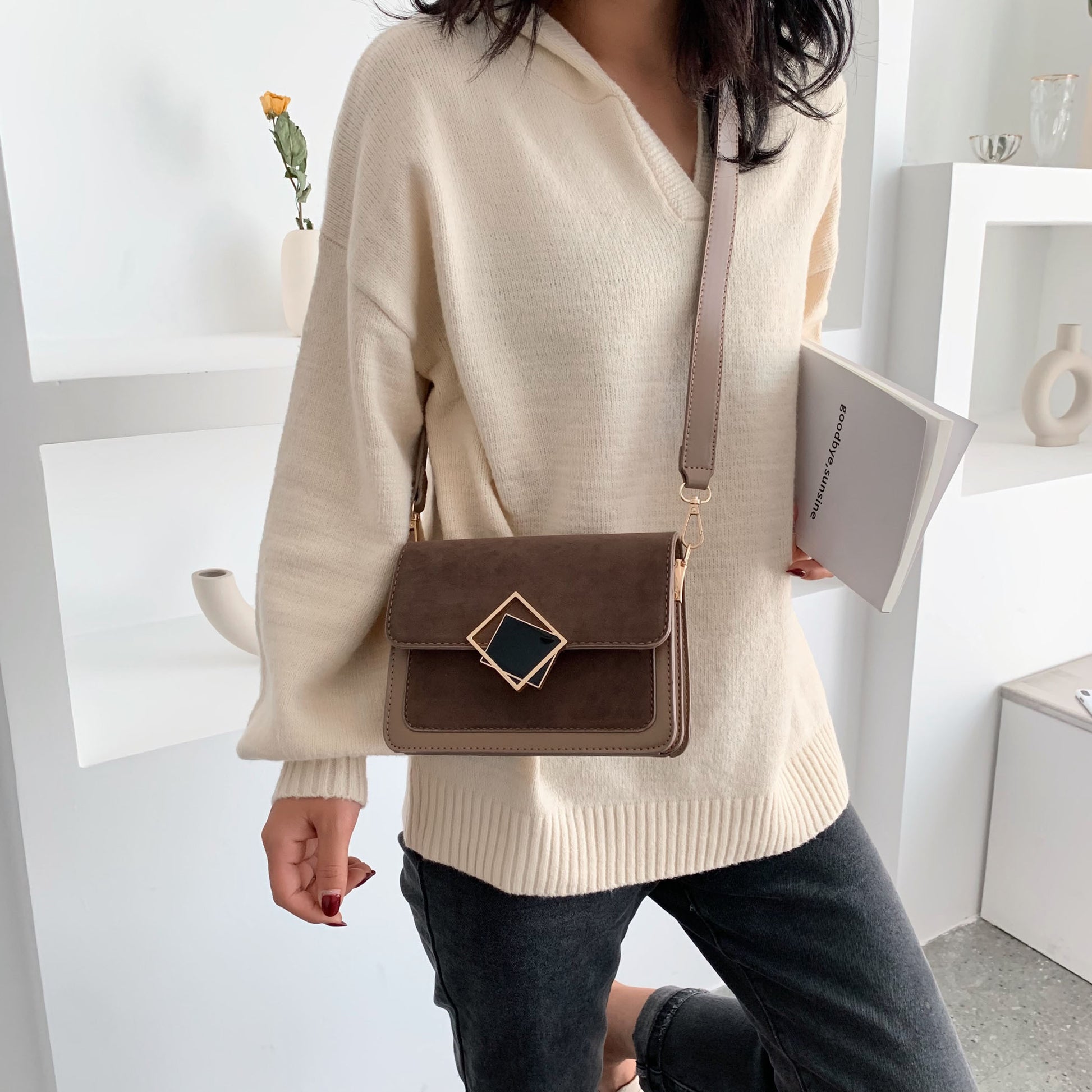 Lock diagonal female bag