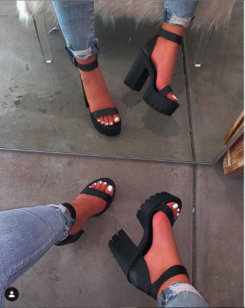 New high heel fashion female sandals