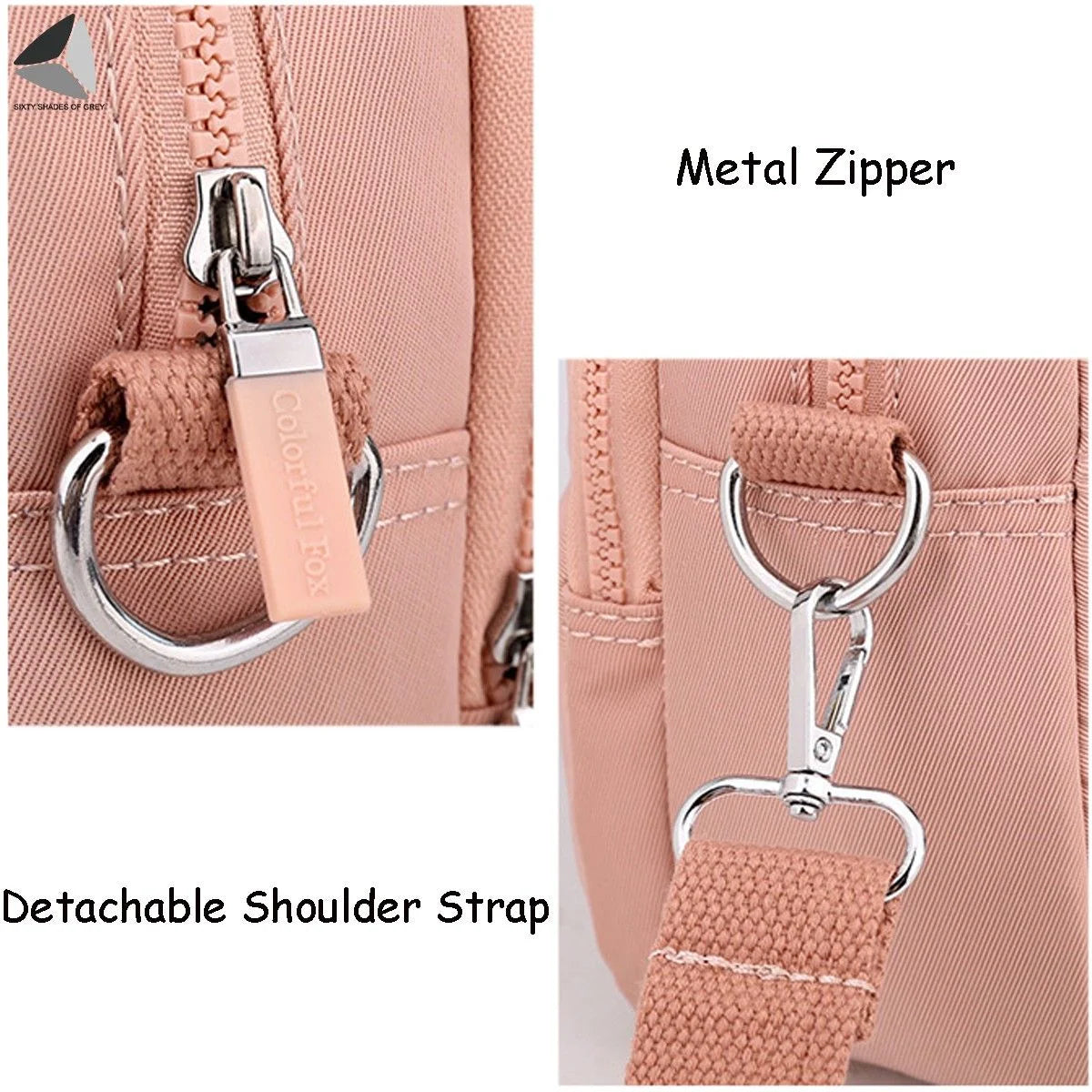 Womens Small Nylon Shoulder Handbag Waterproof Crossbody Purse Bags Casual Lightweight Pouch