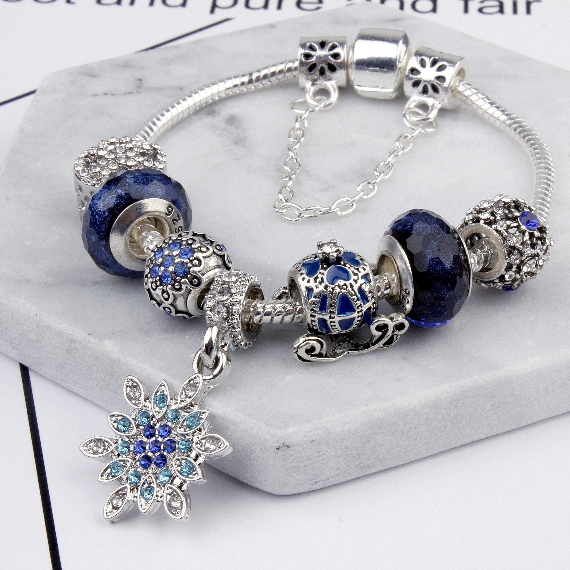 Star female snow bracelet