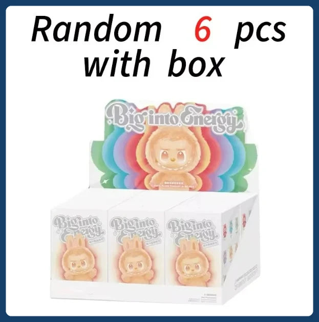 Limited Edition Collectible Toy Vinyl Face blind box with Teeth, Pointed Ears & Round Body, Soft Plush Texture