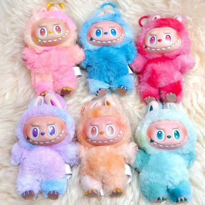 Limited Edition Collectible Toy Vinyl Face blind box with Teeth, Pointed Ears & Round Body, Soft Plush Texture