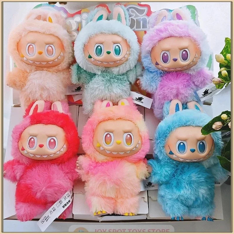 BIG INTO ENERGY Vinyl Plush labubu Pendant Doll Model Kawaii The Monsters Blind Box Gift  Macaron