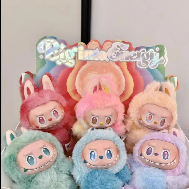 Limited Edition Collectible Toy Vinyl Face blind box with Teeth, Pointed Ears & Round Body, Soft Plush Texture