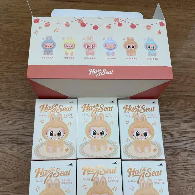 Limited Edition Collectible Toy Vinyl Face blind box with Teeth, Pointed Ears & Round Body, Soft Plush Texture