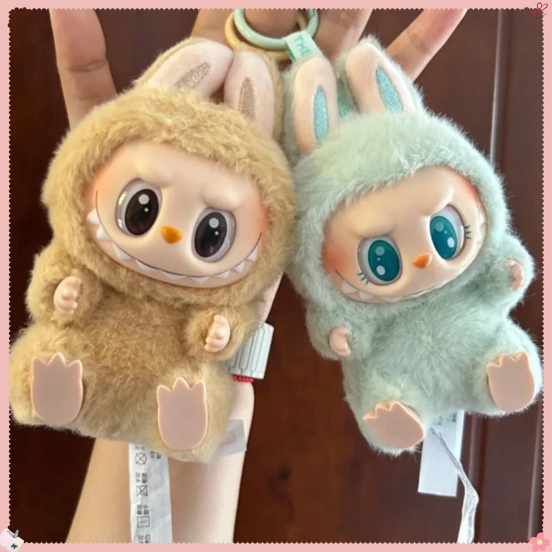 For Labubu V3 V2 Monsters Big Into Energy Series Vinyl Pendant Blind Box Figurine Tabletop Ornament