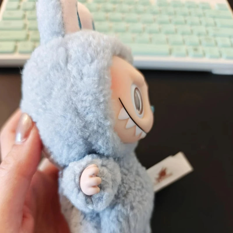 Limited Edition Collectible Toy Vinyl Face blind box with Teeth, Pointed Ears & Round Body, Soft Plush Texture