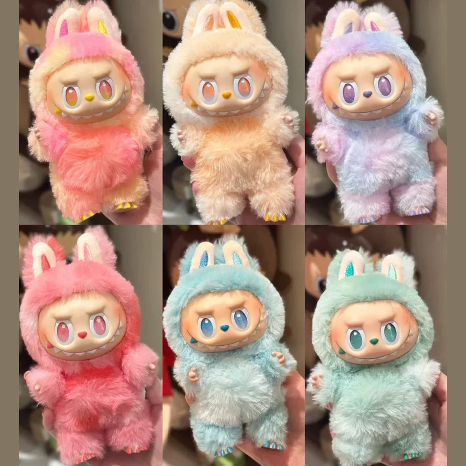 For Labubu V3 V2 Monsters Big Into Energy Series Vinyl Pendant Blind Box Figurine Tabletop Ornament