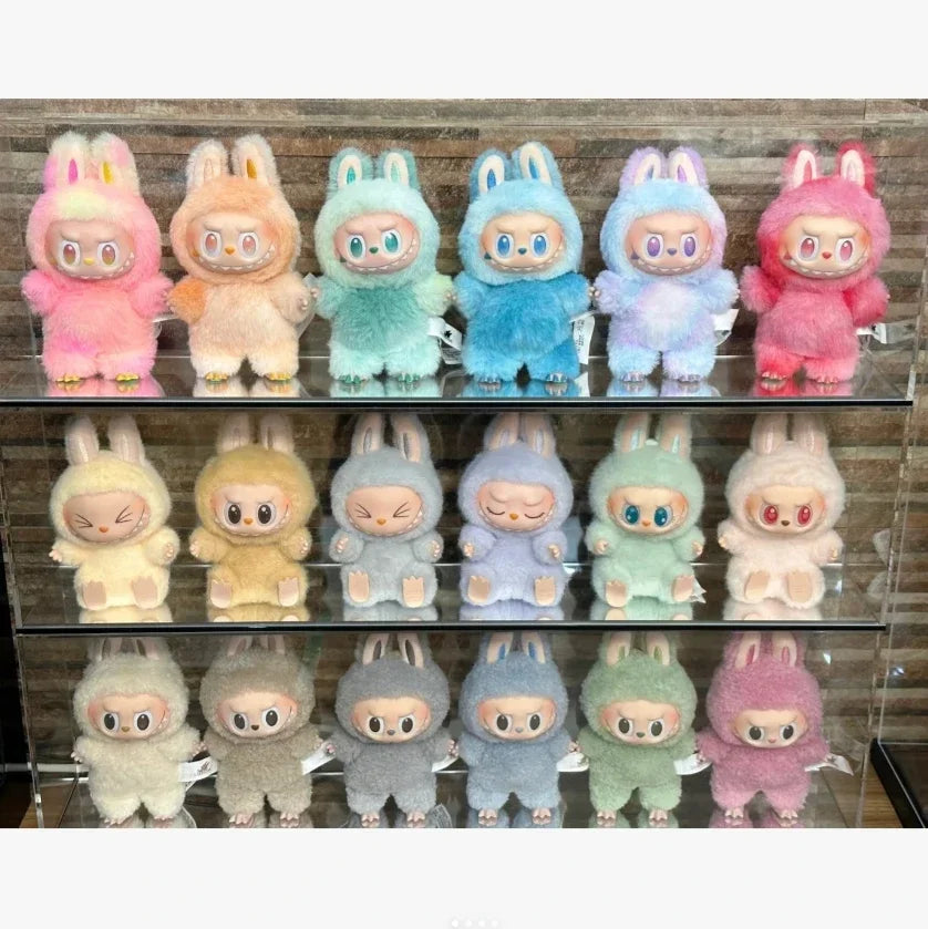 BIG INTO ENERGY Vinyl Plush labubu Pendant Doll Model Kawaii The Monsters Blind Box Gift  Macaron