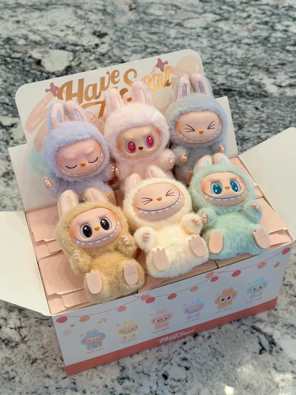 BIG INTO ENERGY Vinyl Plush labubu Pendant Doll Model Kawaii The Monsters Blind Box Gift  Macaron