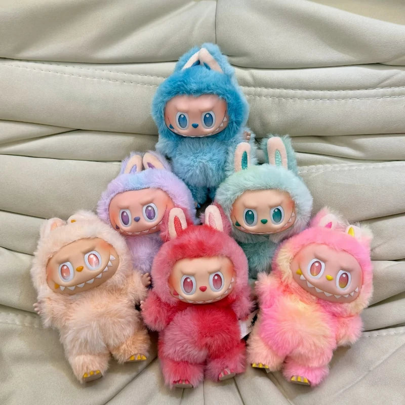 Limited Edition Collectible Toy Vinyl Face blind box with Teeth, Pointed Ears & Round Body, Soft Plush Texture