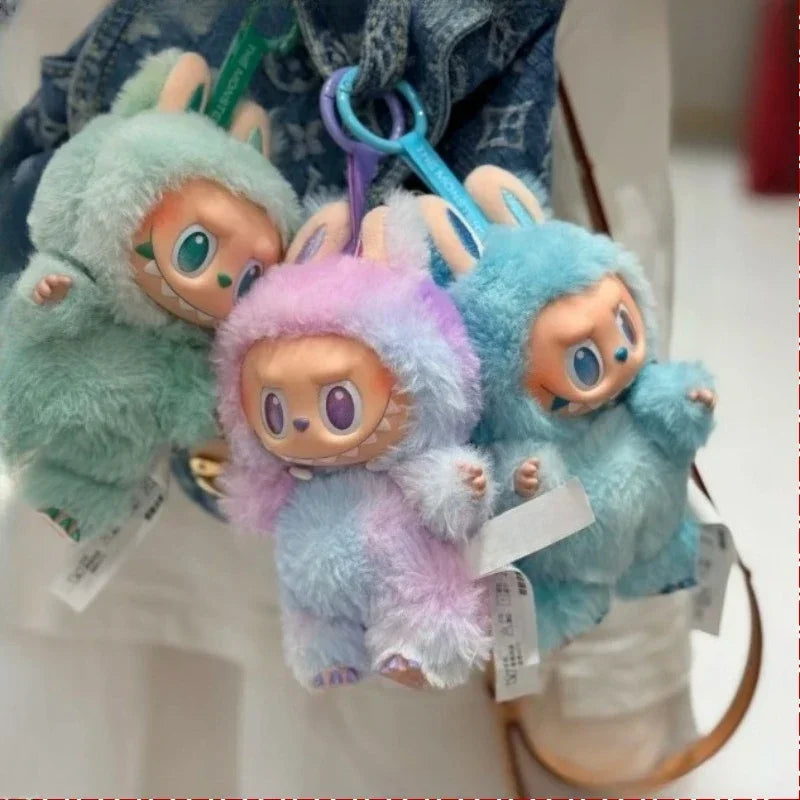 BIG INTO ENERGY Vinyl Plush labubu Pendant Doll Model Kawaii The Monsters Blind Box Gift  Macaron