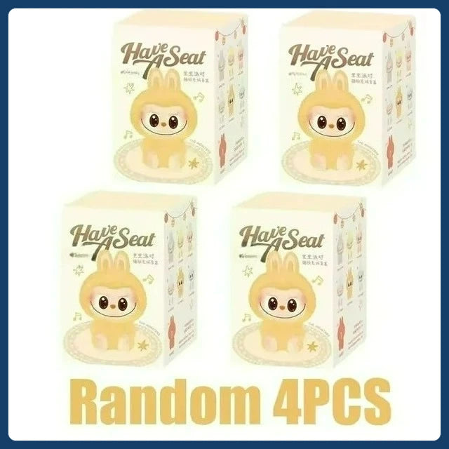 Limited Edition Collectible Toy Vinyl Face blind box with Teeth, Pointed Ears & Round Body, Soft Plush Texture