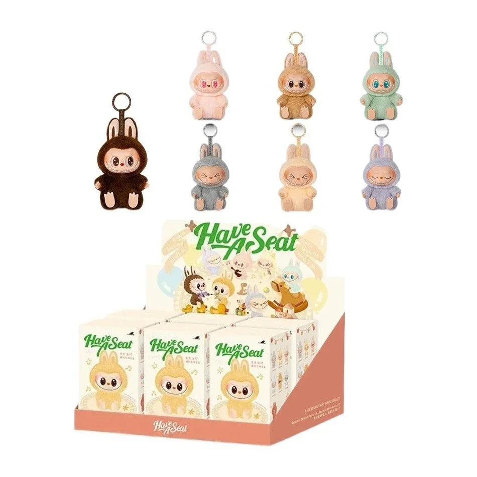 BIG INTO ENERGY Vinyl Plush labubu Pendant Doll Model Kawaii The Monsters Blind Box Gift  Macaron