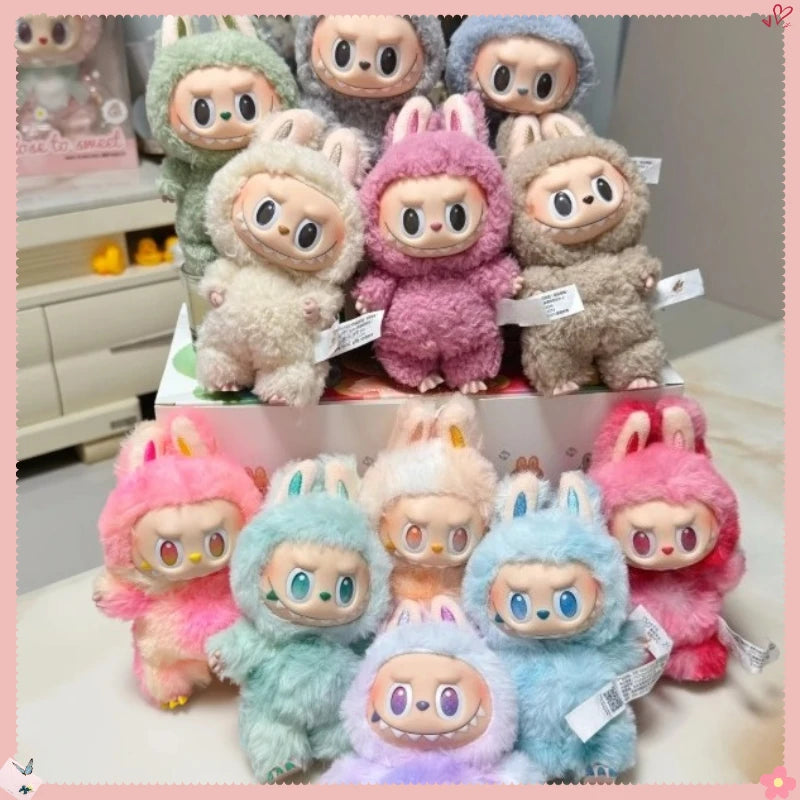 For Labubu V3 V2 Monsters Big Into Energy Series Vinyl Pendant Blind Box Figurine Tabletop Ornament