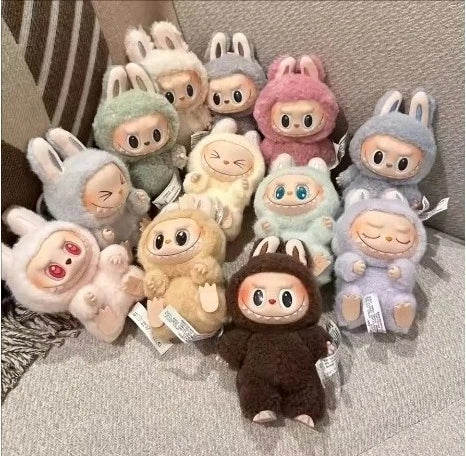 For Labubu V3 V2 Monsters Big Into Energy Series Vinyl Pendant Blind Box Figurine Tabletop Ornament